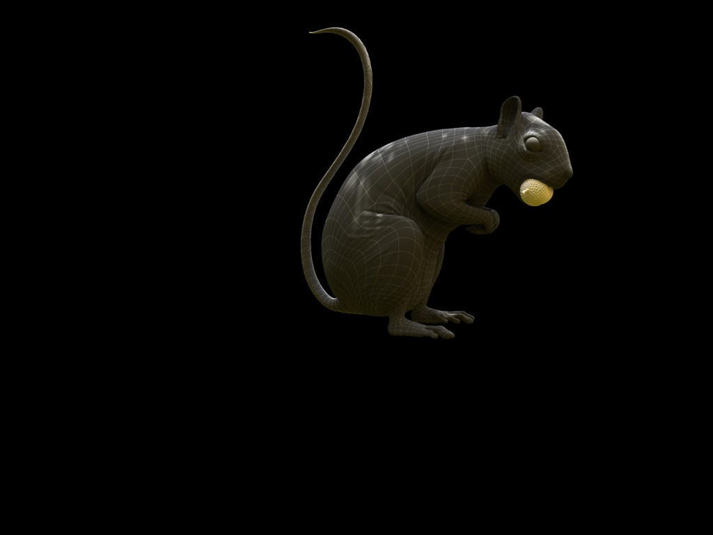 3D-squirel-modeling
